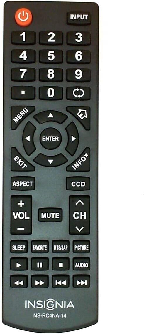 Brand New Original Insignia Tv Remote Control Ns Rc4Na 14 Rc4Na14 Remote For Ns 28Ed200Na14 Ns 50D400Na14 Ns 19Ed200Na14 55E4400